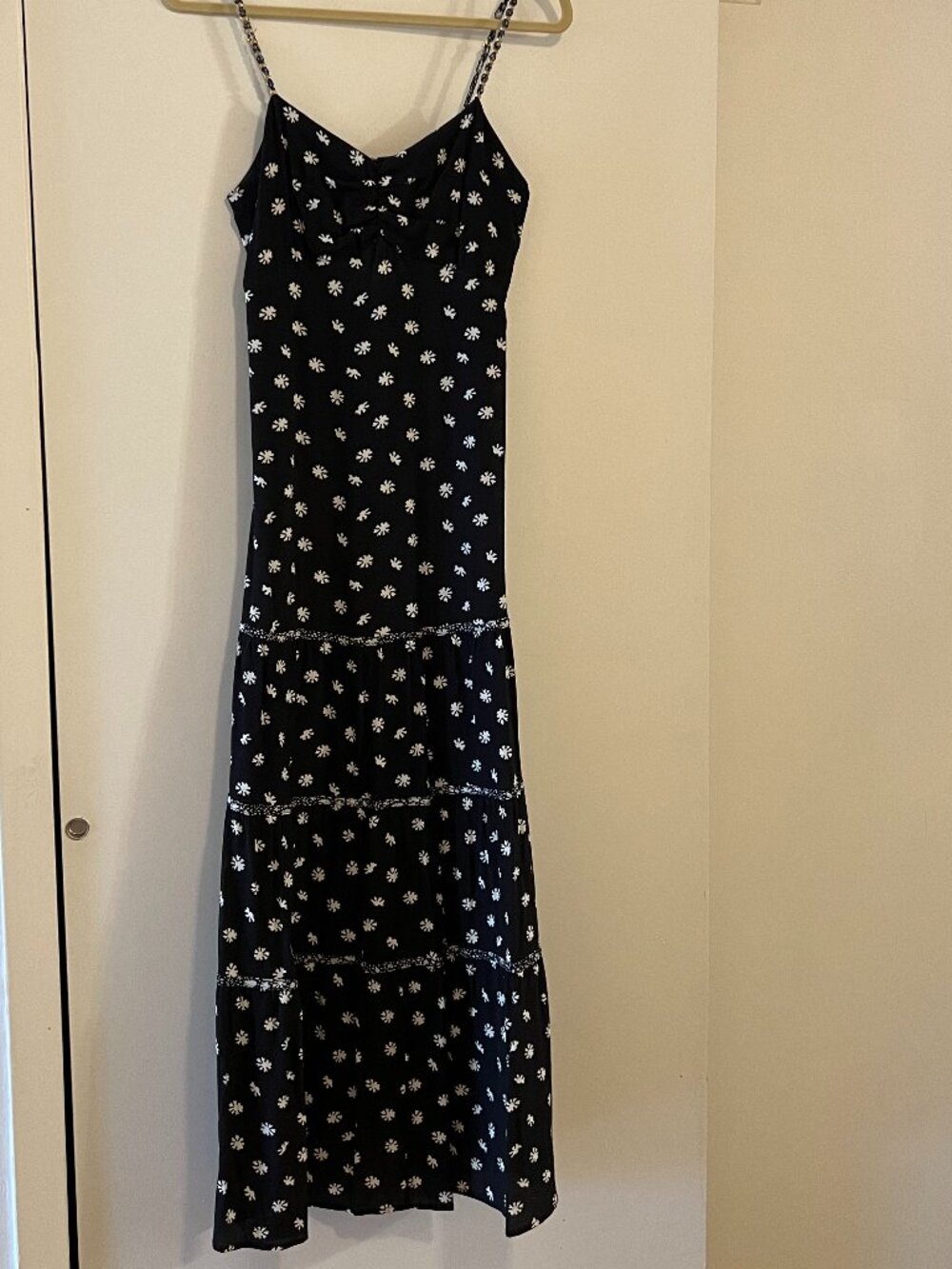 Vix Paula Hermanny Black Maxi Dress - Fits Size S/4